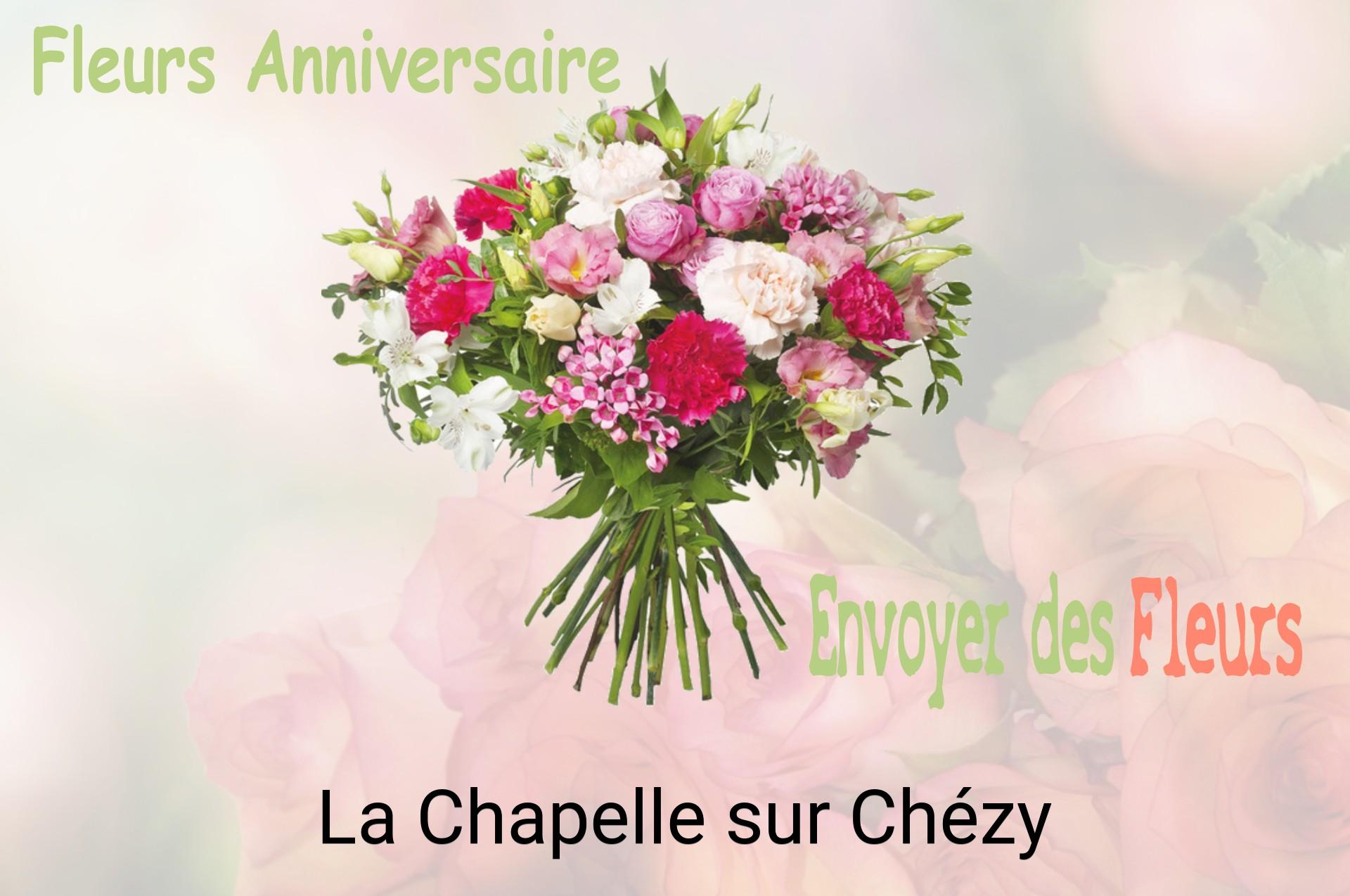 Bouquet de fleurs d’anniversaire livré à La Chapelle-sur-Chézy