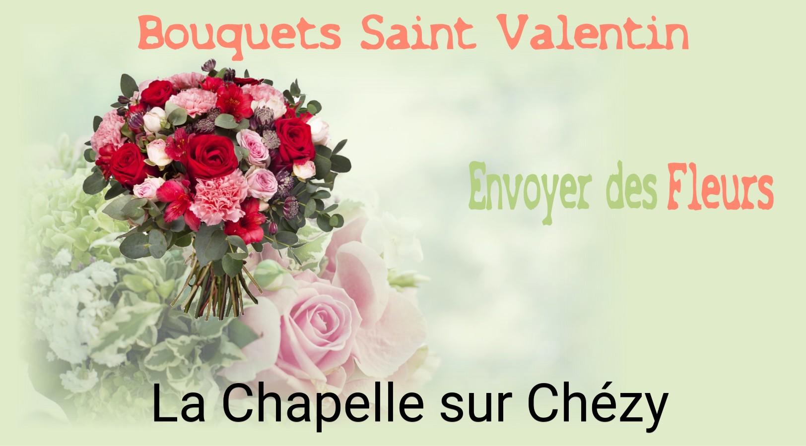Roses de Saint-Valentin livrées à La Chapelle-sur-Chézy
